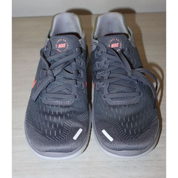 Nike 942837-005 Women's Sz 6 Gunsmoke Gray Free Rn 2018 Running Shoes $100+ - Picture 8 of 8